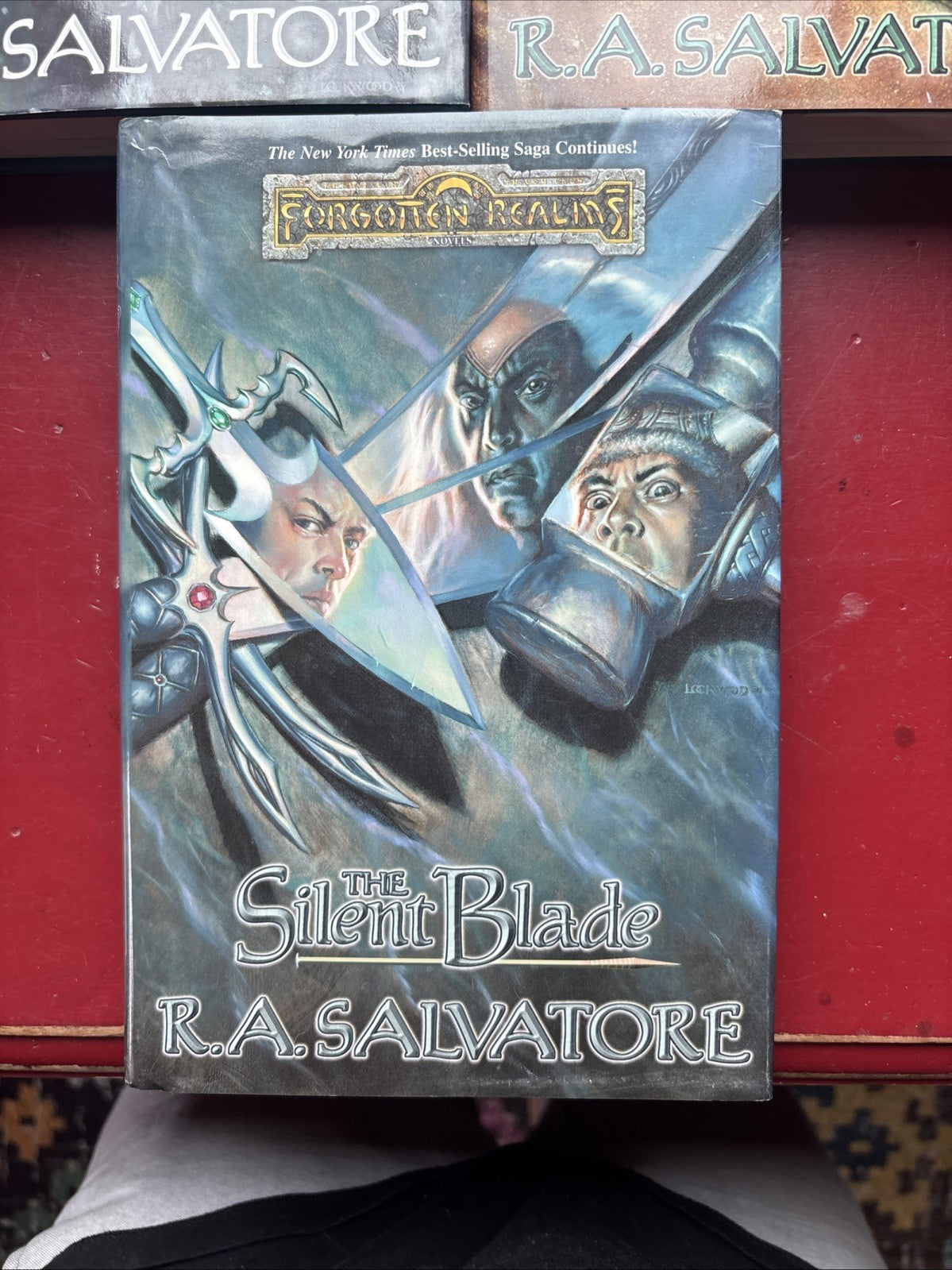 Forgotten Realms 3 Paths of Darkness - Servant Shard Silent Blade Sea Salvatore