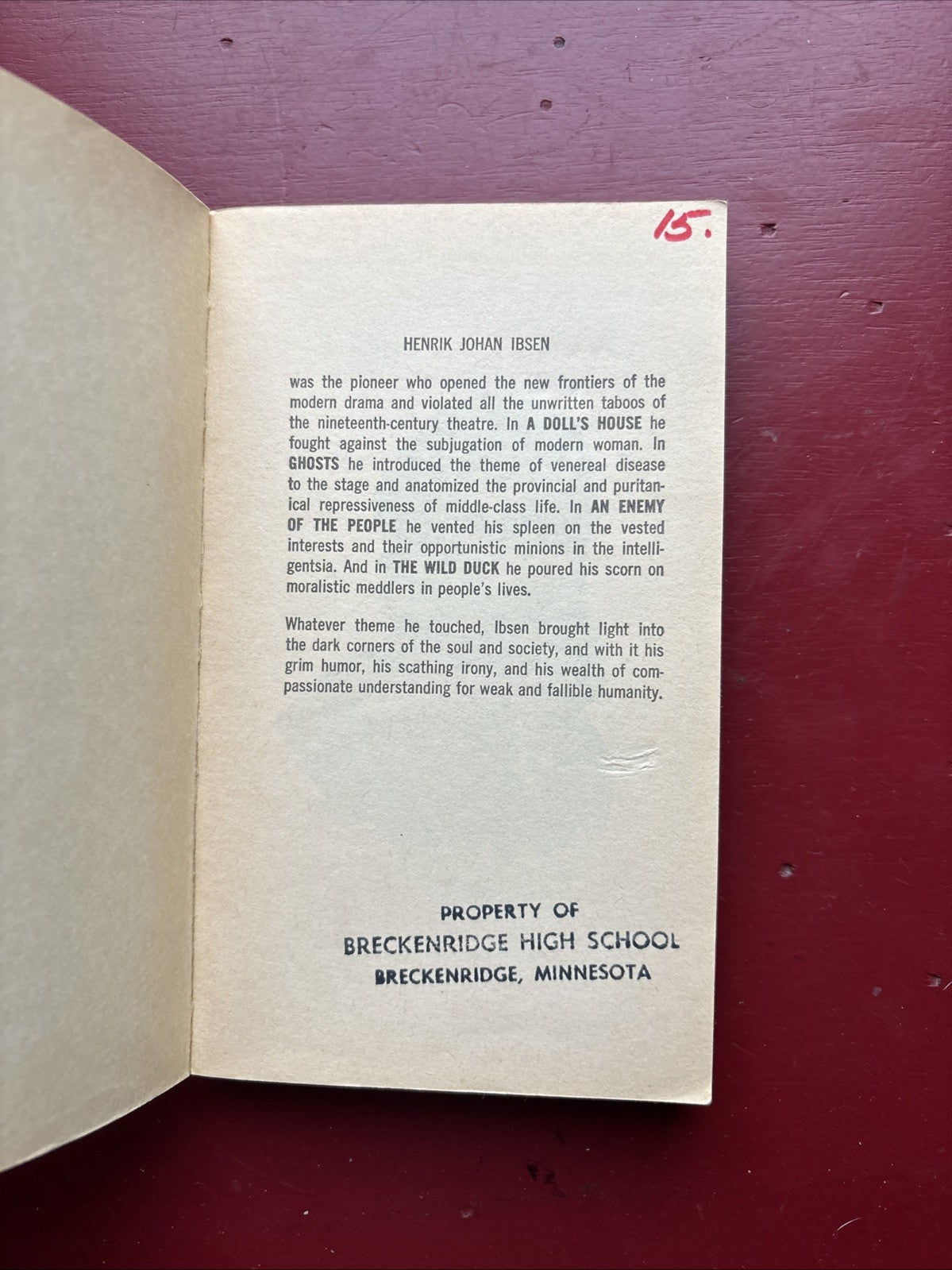 Four Great Plays by Henrik Ibsen (1967, Mass Market)