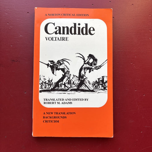 Norton Critical Edition CANDIDE (1966) Voltaire w/Criticism (Light Annotation)