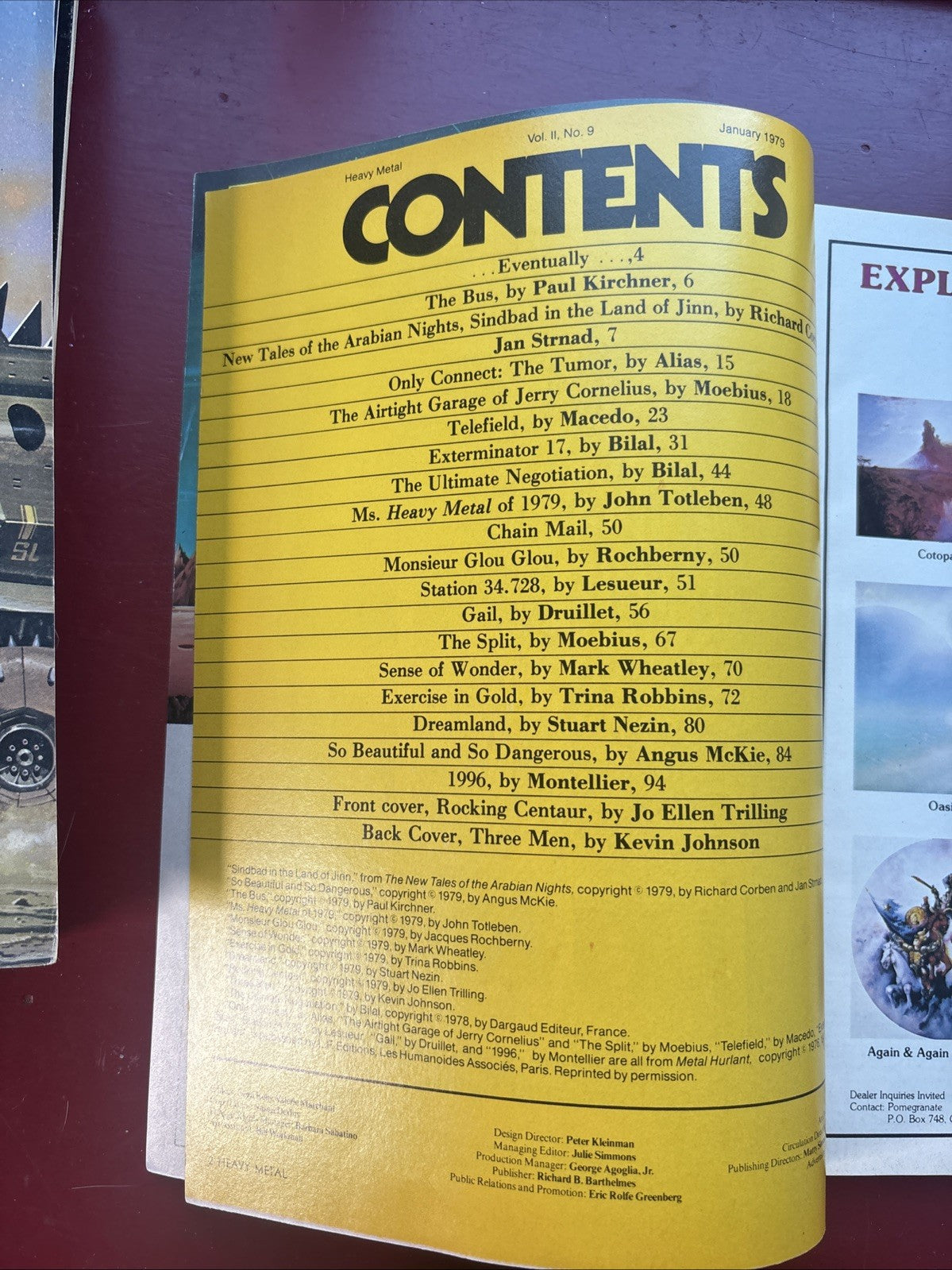Heavy Metal Magazine (January 1979)