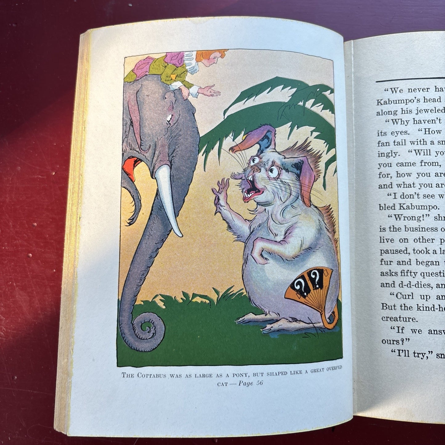 Kabumpo in Oz 1922 Reilly & Lee – L Frank Baum / Thompson – 12 Color Plates