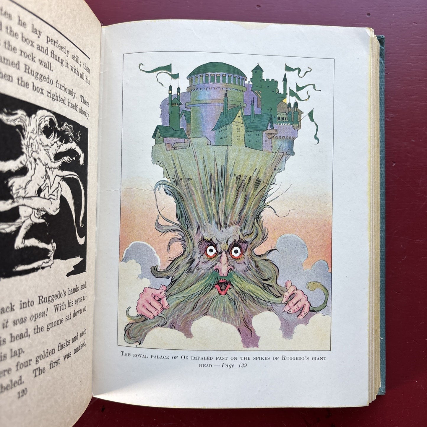 Kabumpo in Oz 1922 Reilly & Lee – L Frank Baum / Thompson – 12 Color Plates