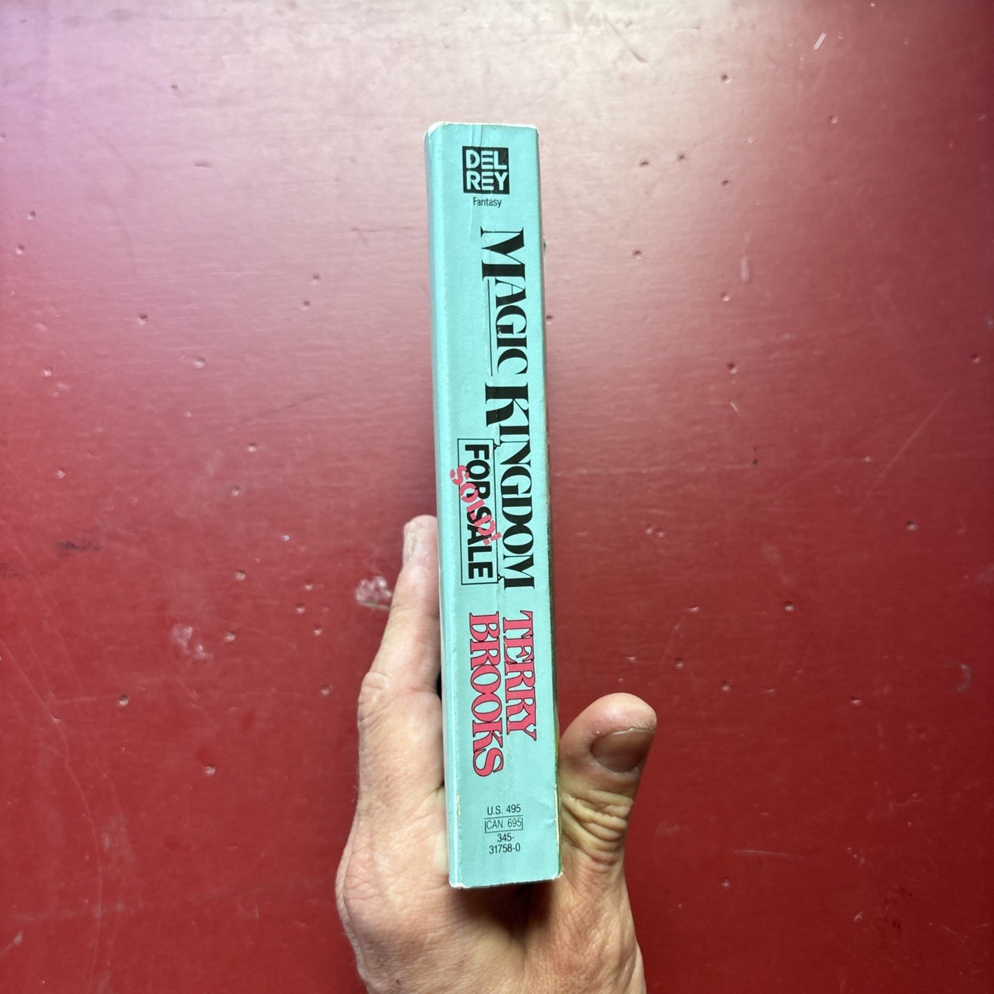 1988 Magic Kingdom For Sale by Terry Brooks Del Rey Paperback