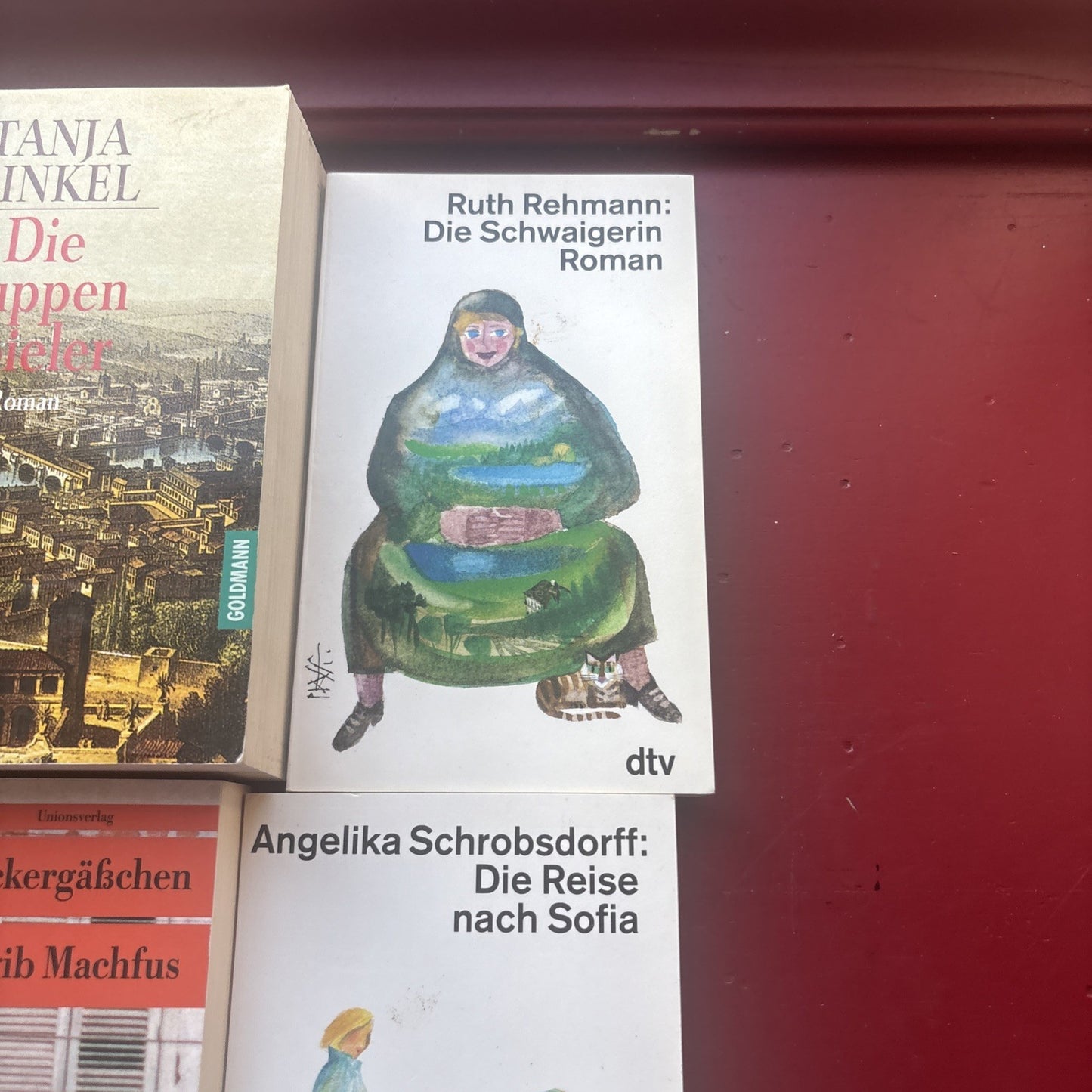 Lot Of 6 German Books Nagib Machfus D Zuckergässchen Tanja Kinkel Lenz Rehmann
