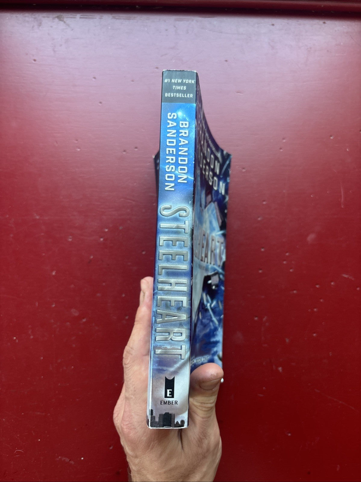 Steelheart by Brandon Sanderson (2014, Trade Paperback)