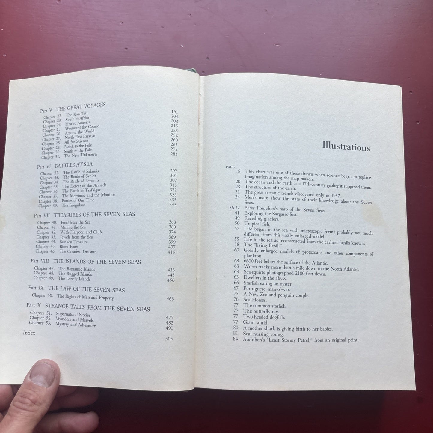 Peter Freuchen's Book of The Seven Seas Freuchen, Peter