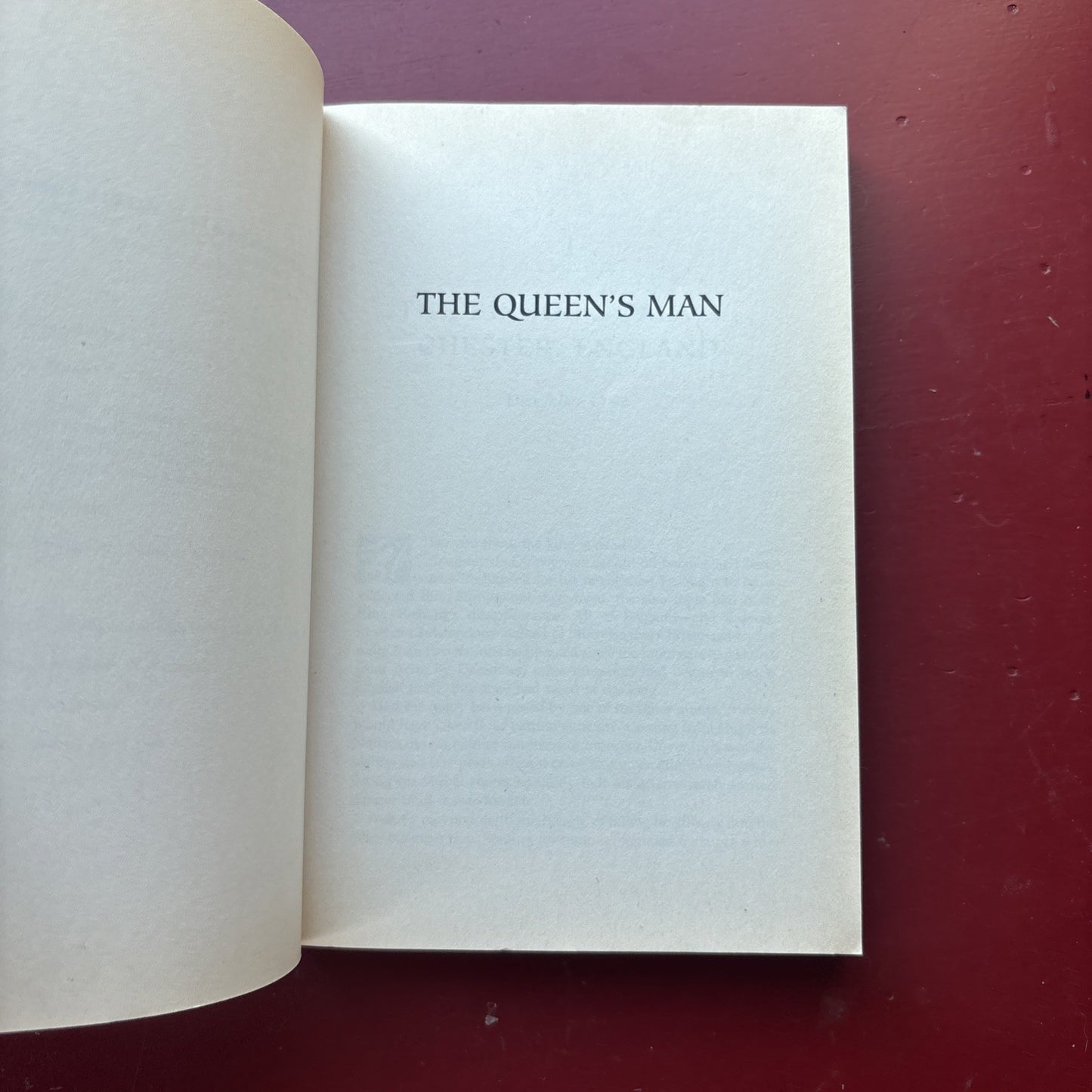 The Queen's Man by Penman, Sharon Kay 1996 Softcover 8 X 5.5