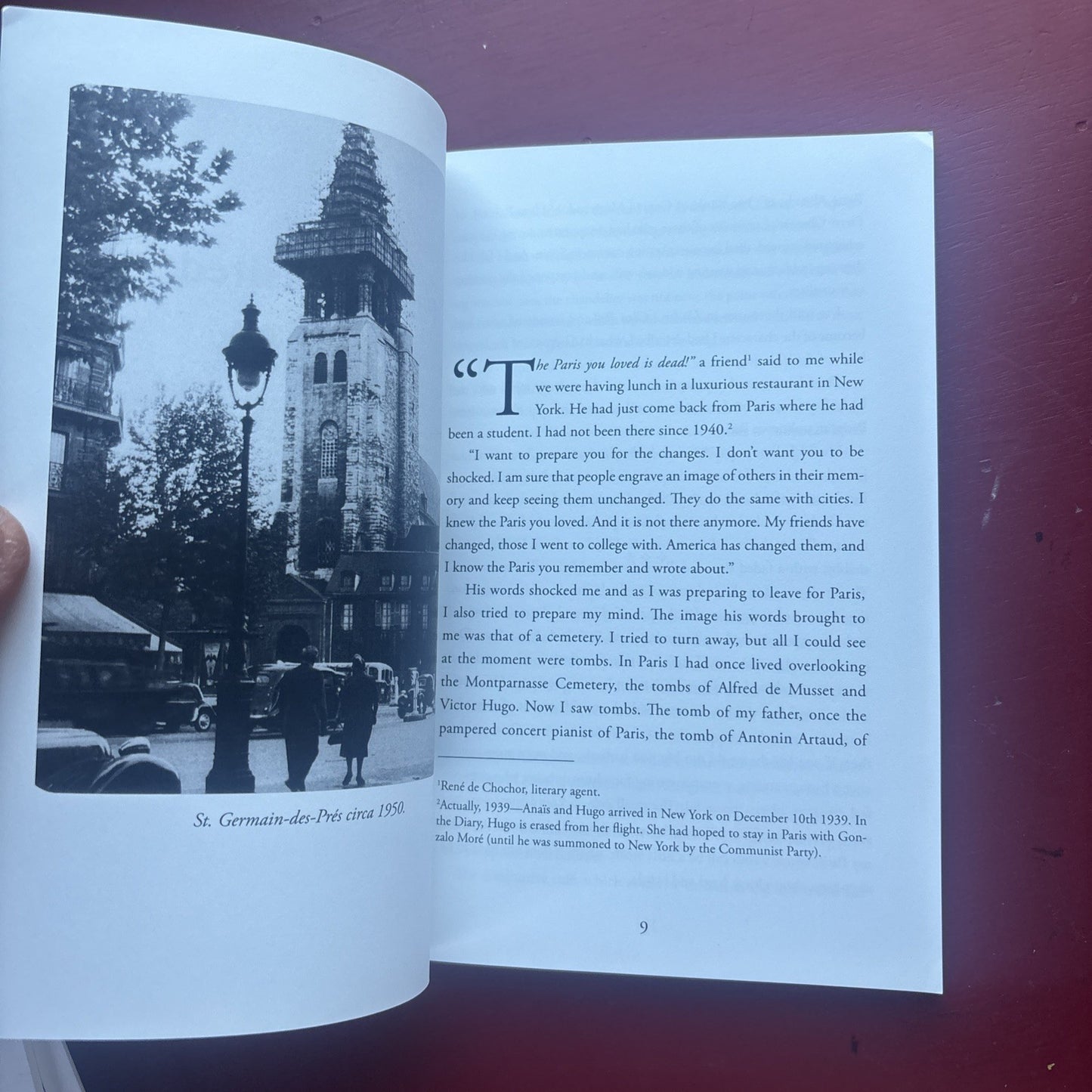 Paris Revisited, Anaïs Nin. ed. Karl Orend. Limited 132/150. Alyscamps Erotica