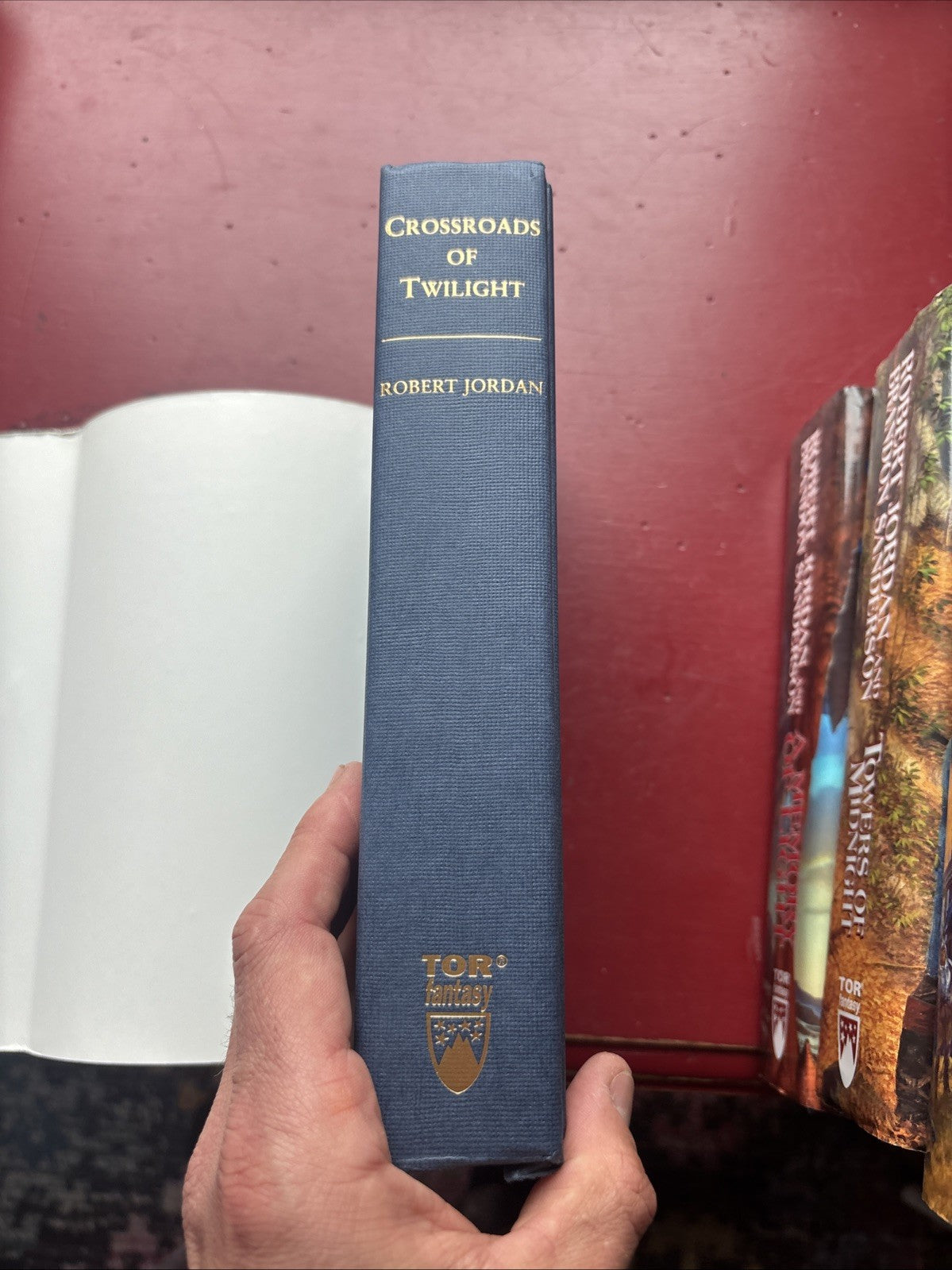 The Wheel of Time 6 HC 8 10-14 VG+ Robert Jordan Some 1st Ed. Copy Signed