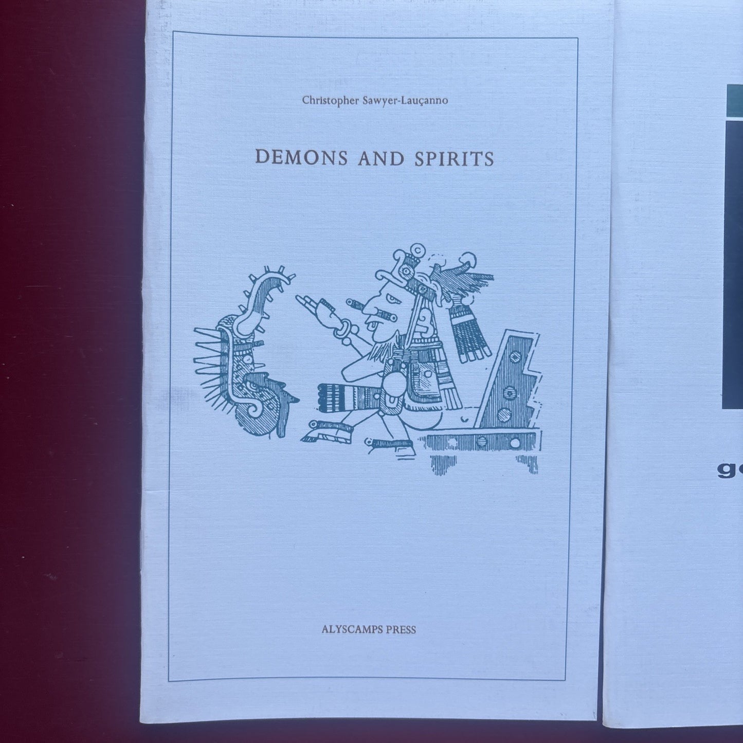ALYSCAMPS Press – Benrenice’s Golden Mane / Demons & Spirits – Rare Small‑Press