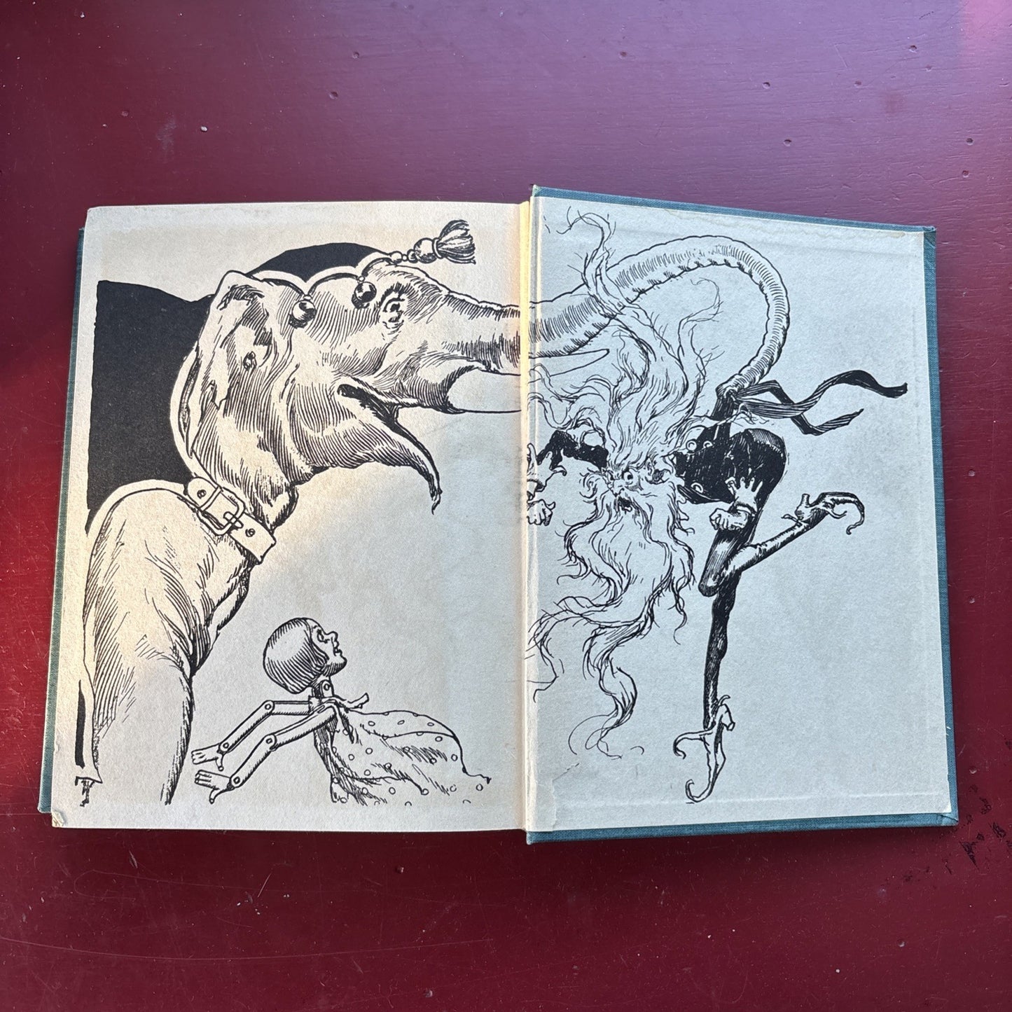 Kabumpo in Oz 1922 Reilly & Lee – L Frank Baum / Thompson – 12 Color Plates