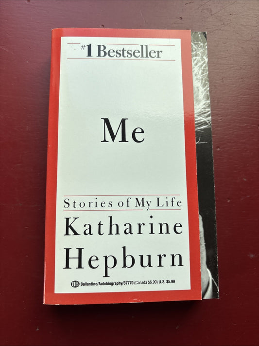 Me, Stories of My Life by Katharine Hepburn (1992, Trade Paperback)