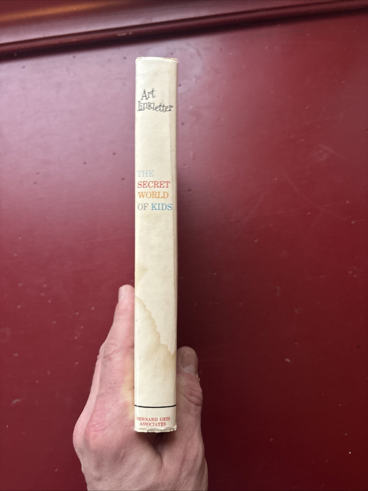 The Secret World of Kids, Hard cover, DJ, 1959, GUC