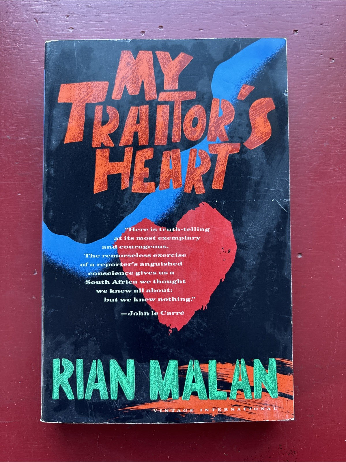 My Traitor's Heart by Rian Malan (1991, Trade Paperback)