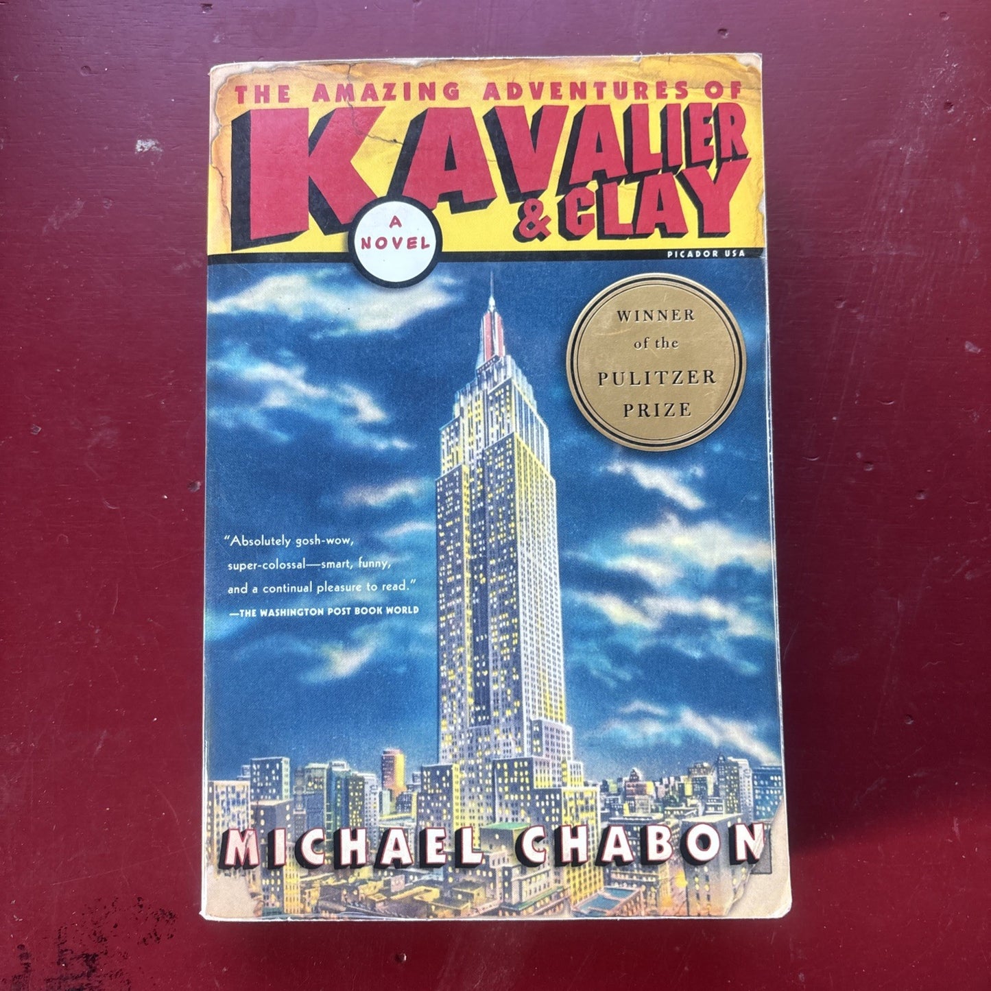 Amazing Adventures of Kavalier and Clay by Michael Chabon (2001, Trade...