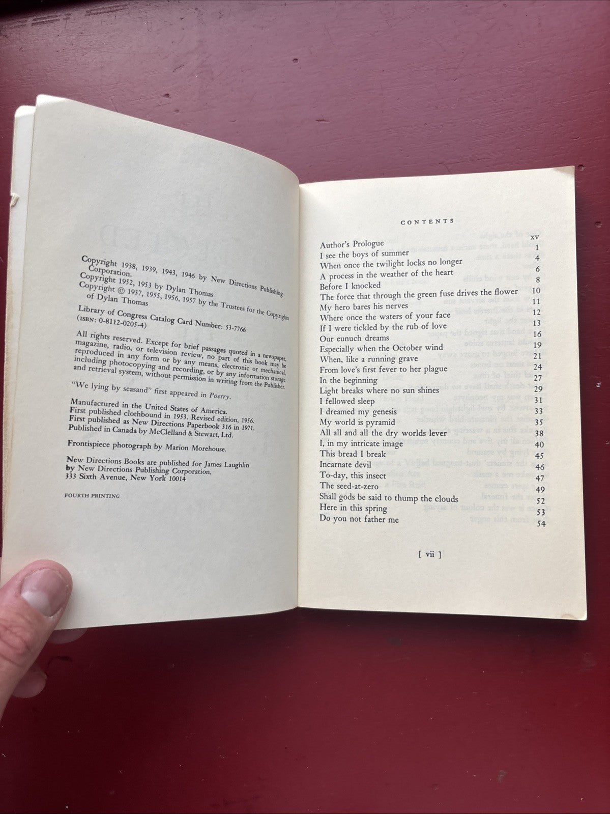 The Collected Poems of Dylan Thomas (1953, PB) (some Annotated)