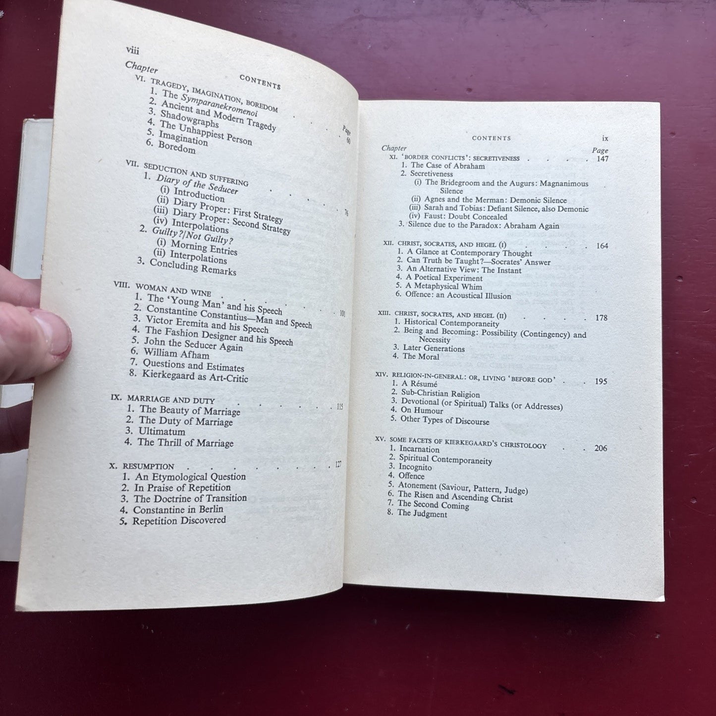 MEDITATIONS FROM KIERKEGAARD, T.H. Croxall, ed. First edition/1st printing, 1956