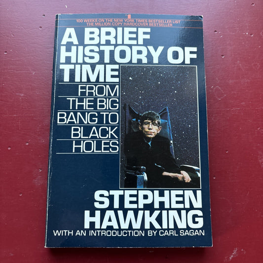 Brief History of Time by Stephen Hawking (1990, Hardcover)