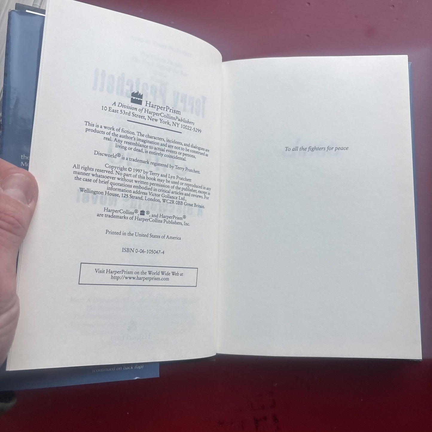 3 By Terry Pratchett: Jingo Color Of Magic & Stroke Of The Pen VG+