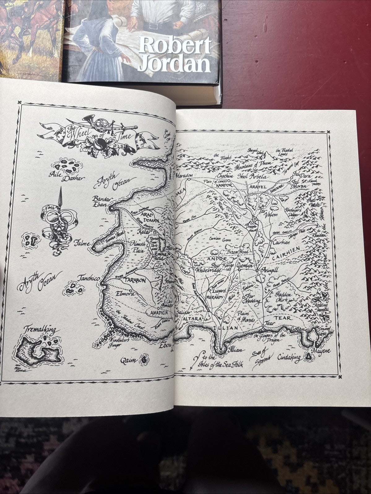 The Wheel of Time 6 HC 8 10-14 VG+ Robert Jordan Some 1st Ed. Copy Signed