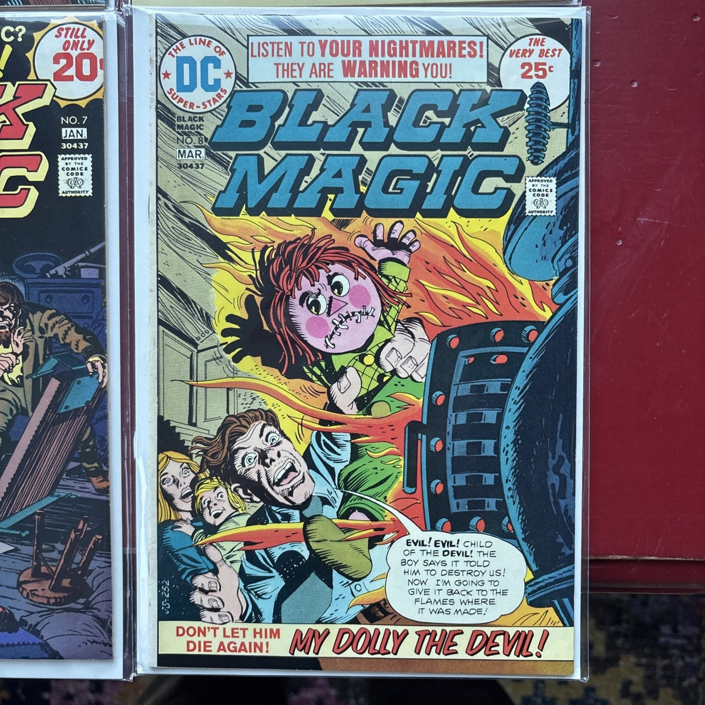Black Magic #1–8 Complete Run (1973 DC) Bronze Age Horror – Jack Kirby & Joe Sim