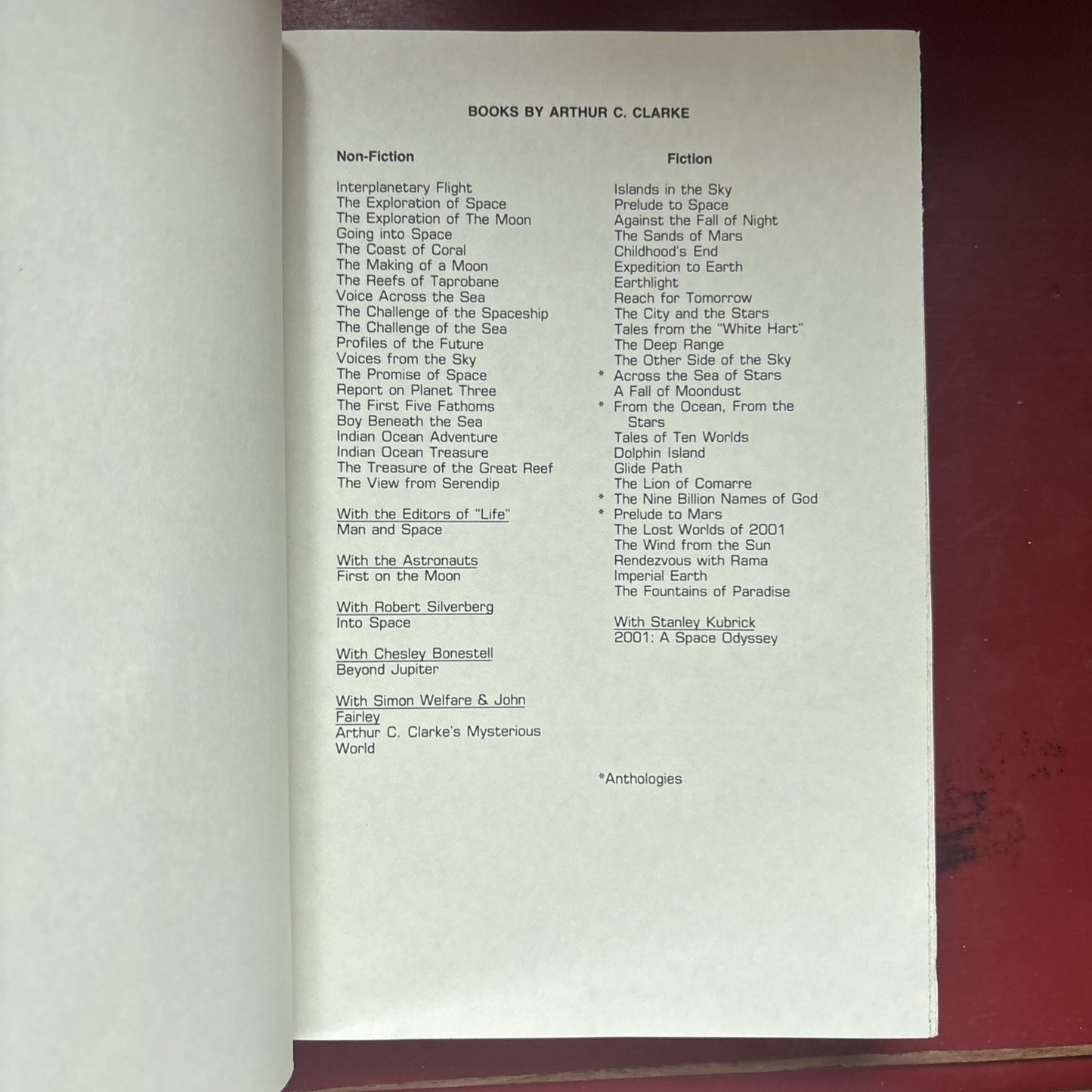 2010 : Odyssey Two by Arthur C. Clarke (1982, 1st Ed. 5th Printing)