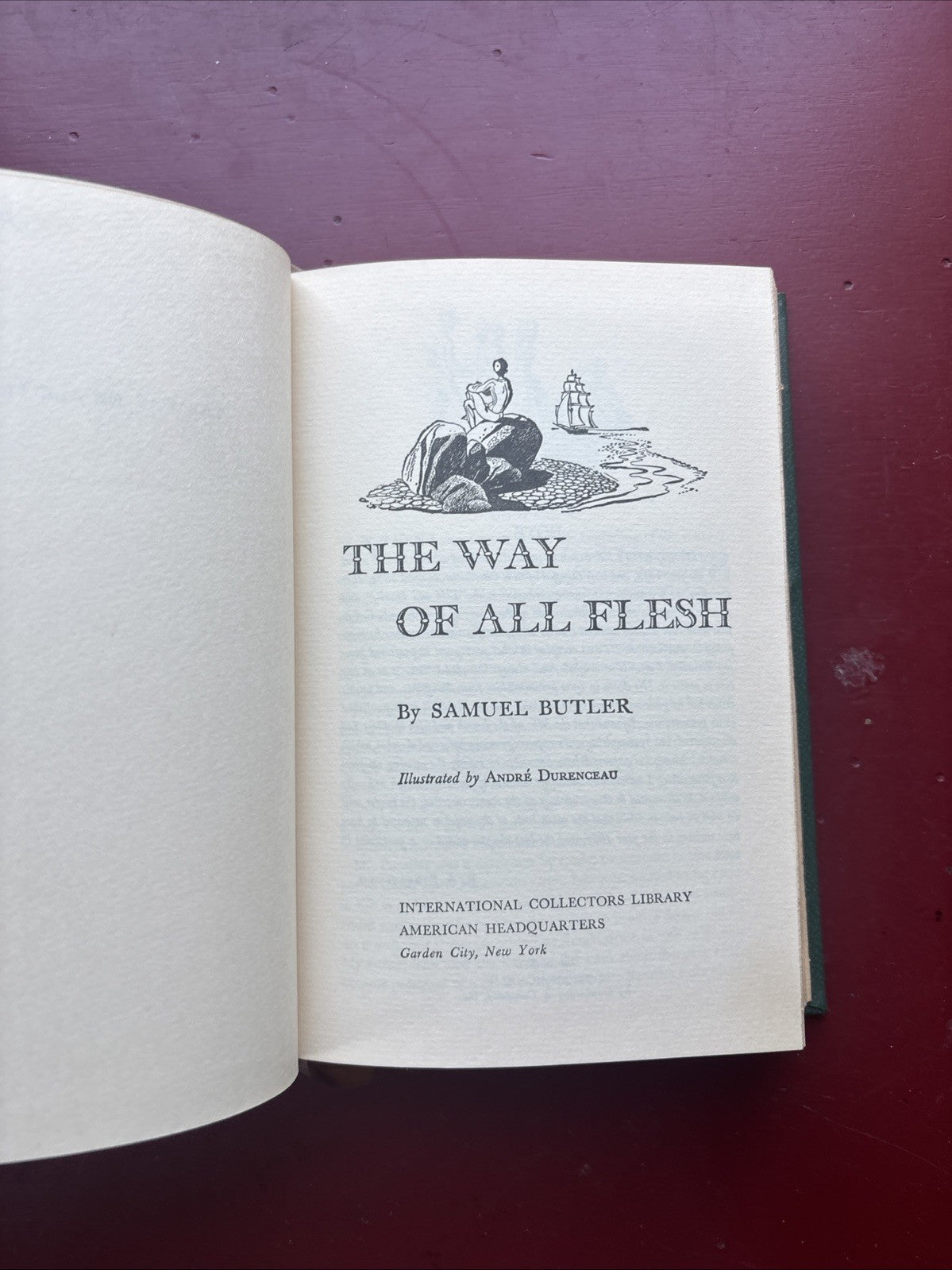 The Way of All Flesh by Samuel Butler International Collectors Library Book