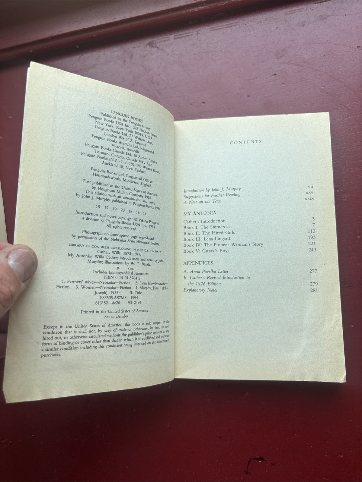 My Ántonia by Cather, Willa