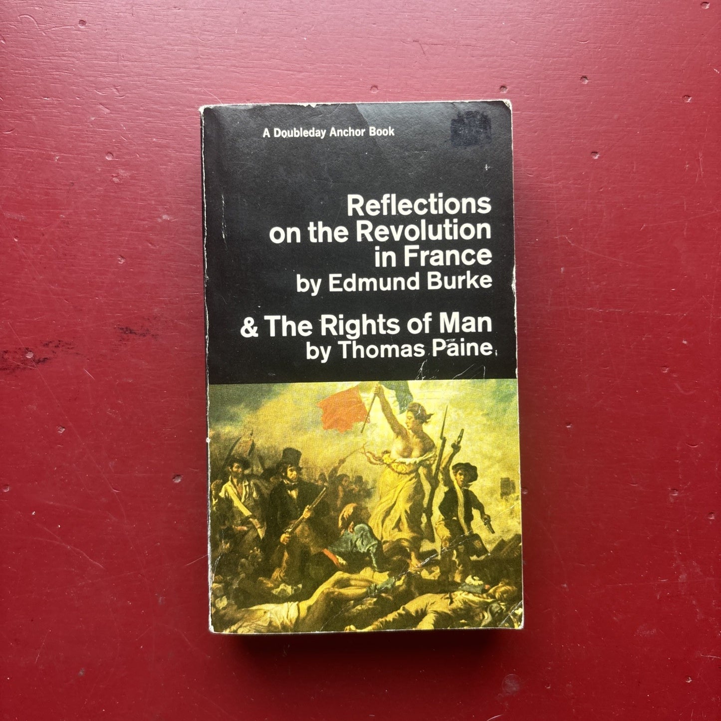 Reflections on the Revolution in France, Burke, Edmund 1973 (lightly Underlined)