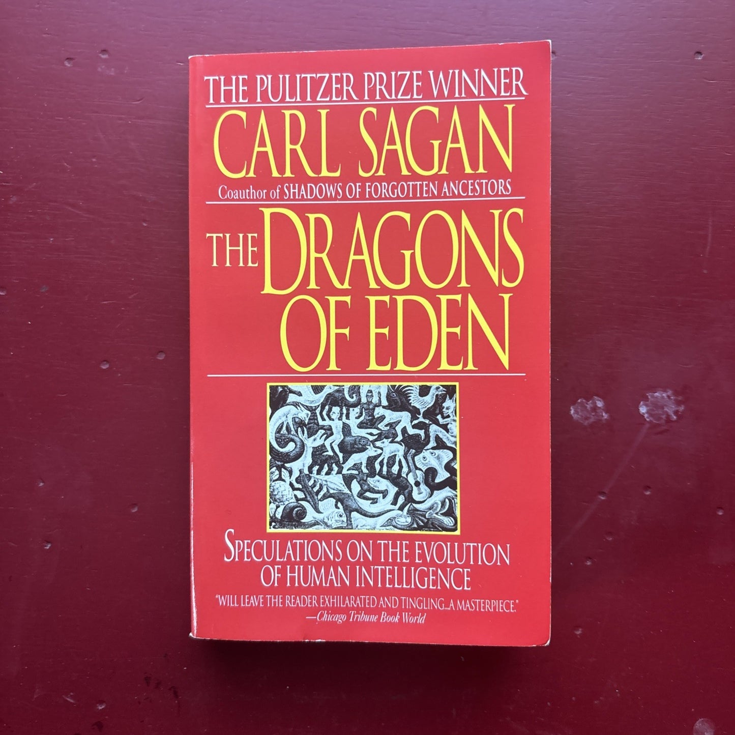 The Dragons of Eden by Carl Sagan, Paperback, Good