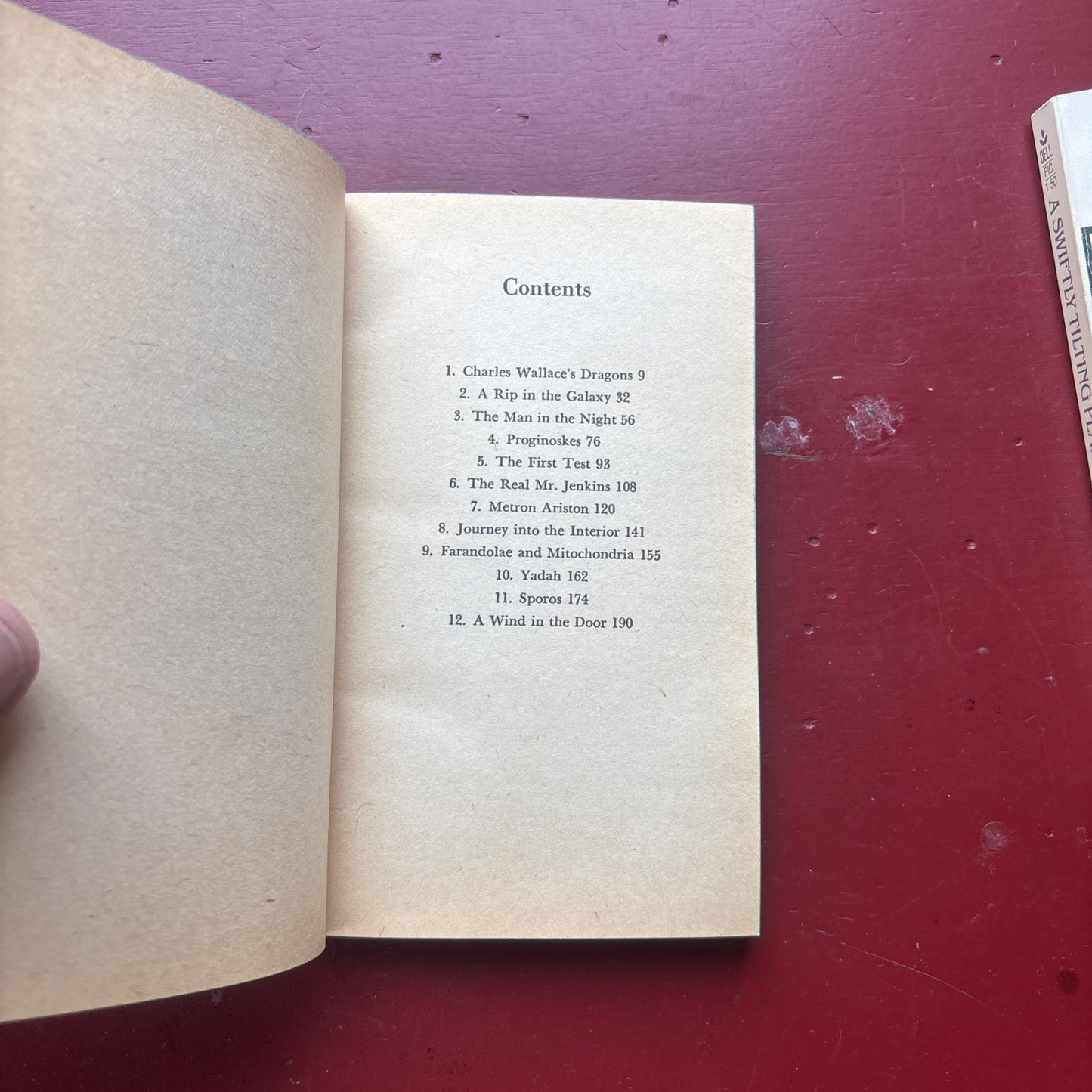 Wrinkle in Time Madeleine L'Engle Dell Wind In The Door Swiftly Tilting Planet