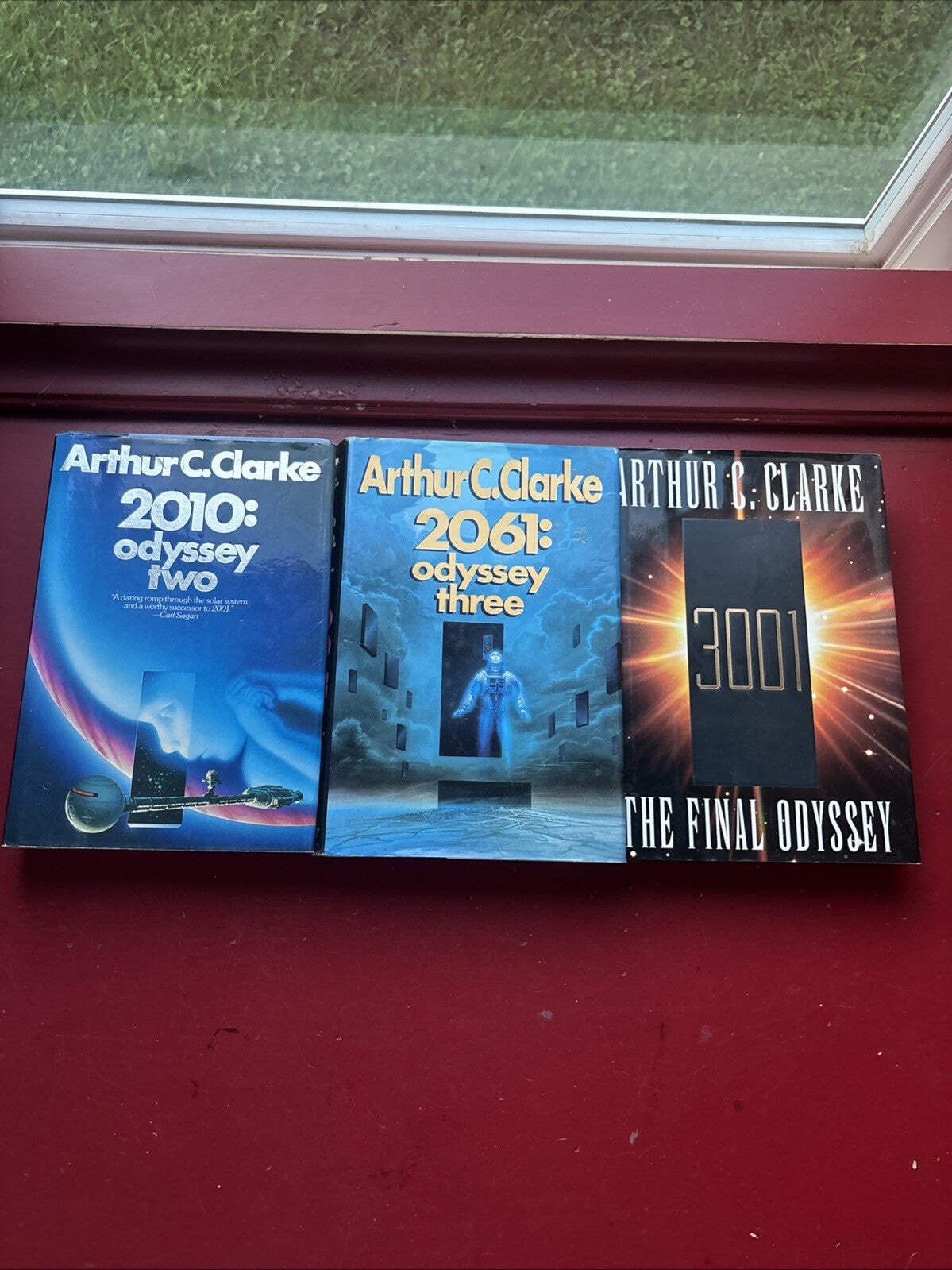 3 Odyssey Series: 2010, 2016, 3001 by Arthur C. Clarke Series (Hardcover)