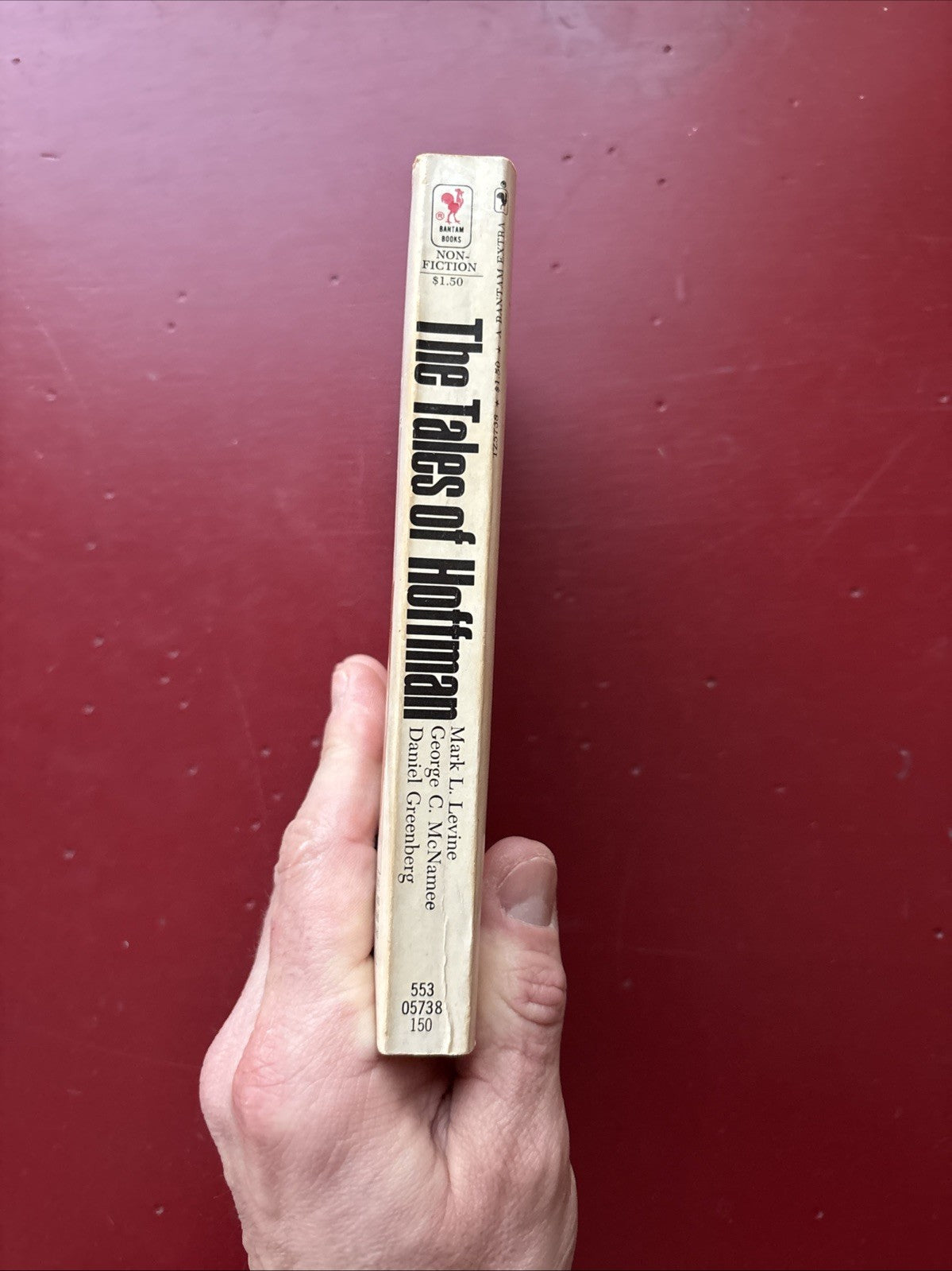 VTG  1970 Paperback Book The Tales Of Hoffman Chicago 7