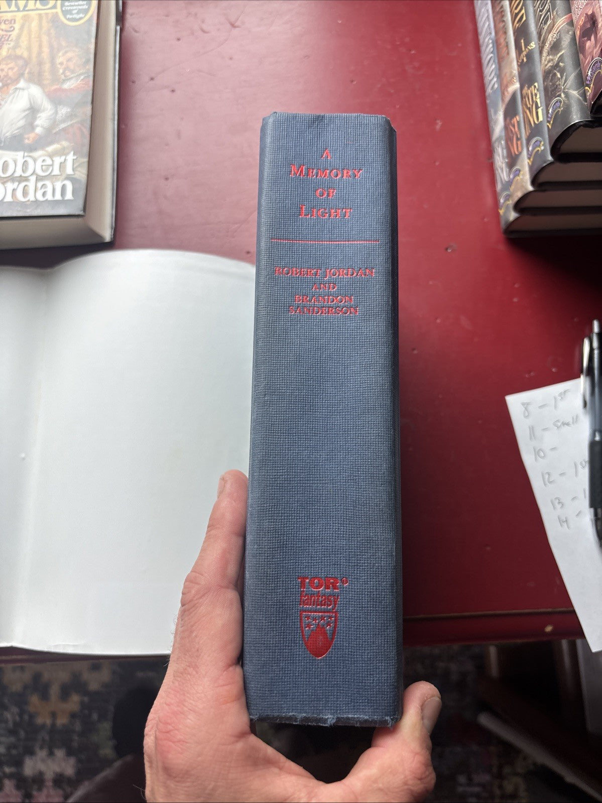 The Wheel of Time 6 HC 8 10-14 VG+ Robert Jordan Some 1st Ed. Copy Signed