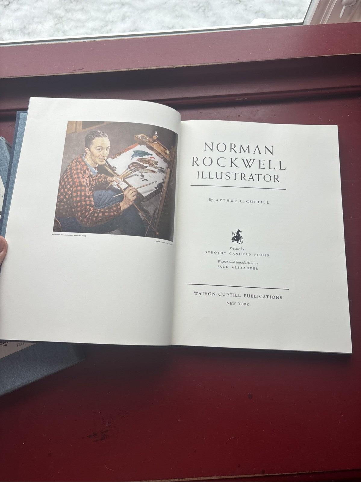 Norman Rockwell Illustrator by Arthur L. Guptill - 1971 Hardcover w/ Slipcase
