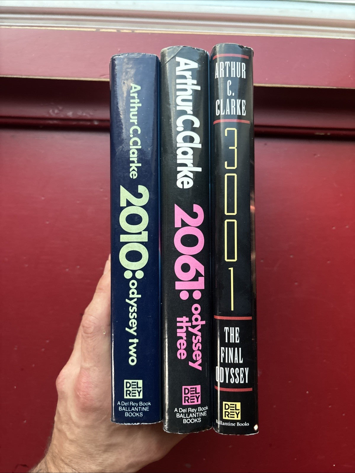 3 Odyssey Series: 2010, 2016, 3001 by Arthur C. Clarke Series (Hardcover)