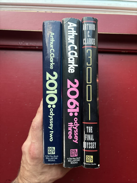 3 Odyssey Series: 2010, 2016, 3001 by Arthur C. Clarke Series (Hardcover)