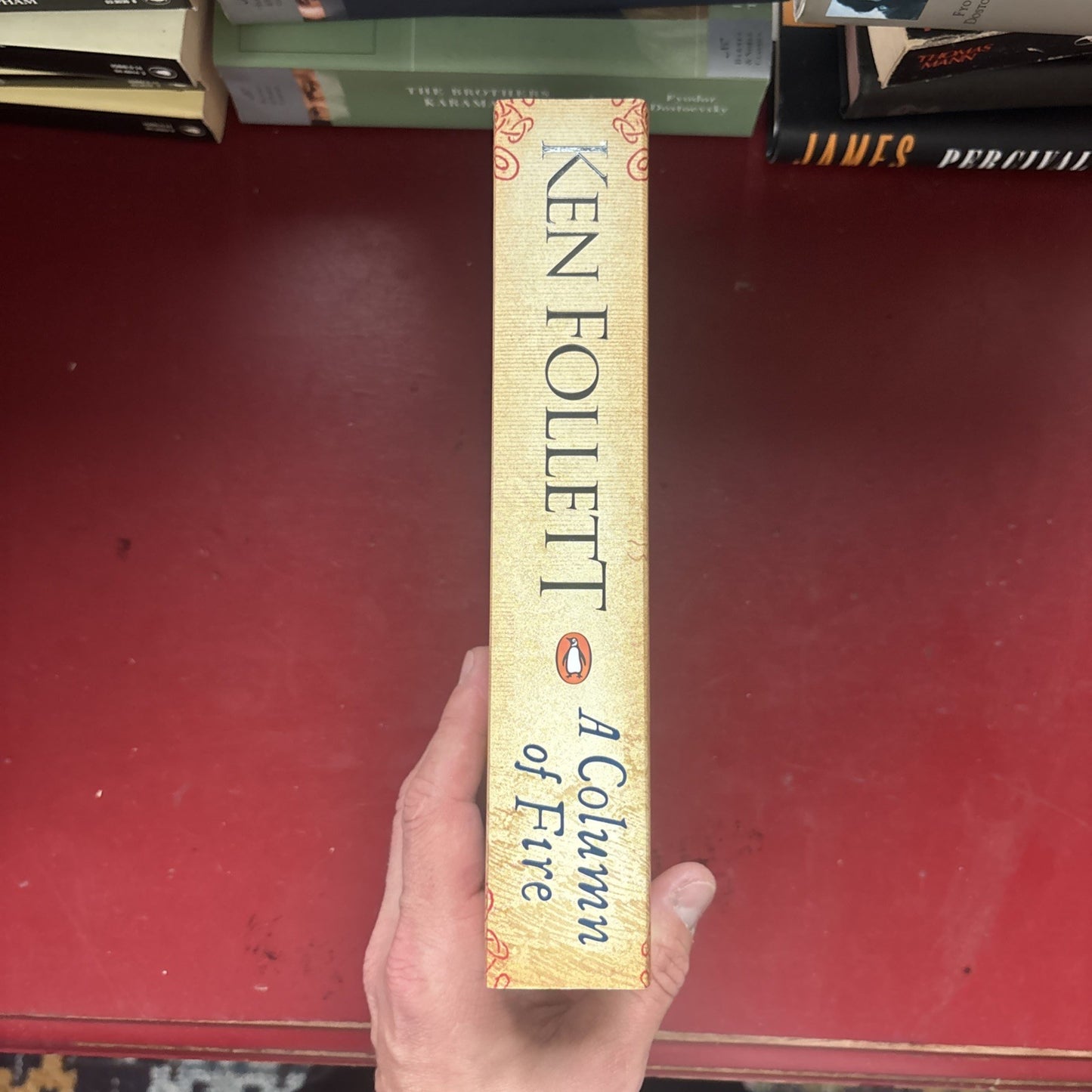 Column of Fire : A Novel by Ken Follett (2018, Trade Paperback)
