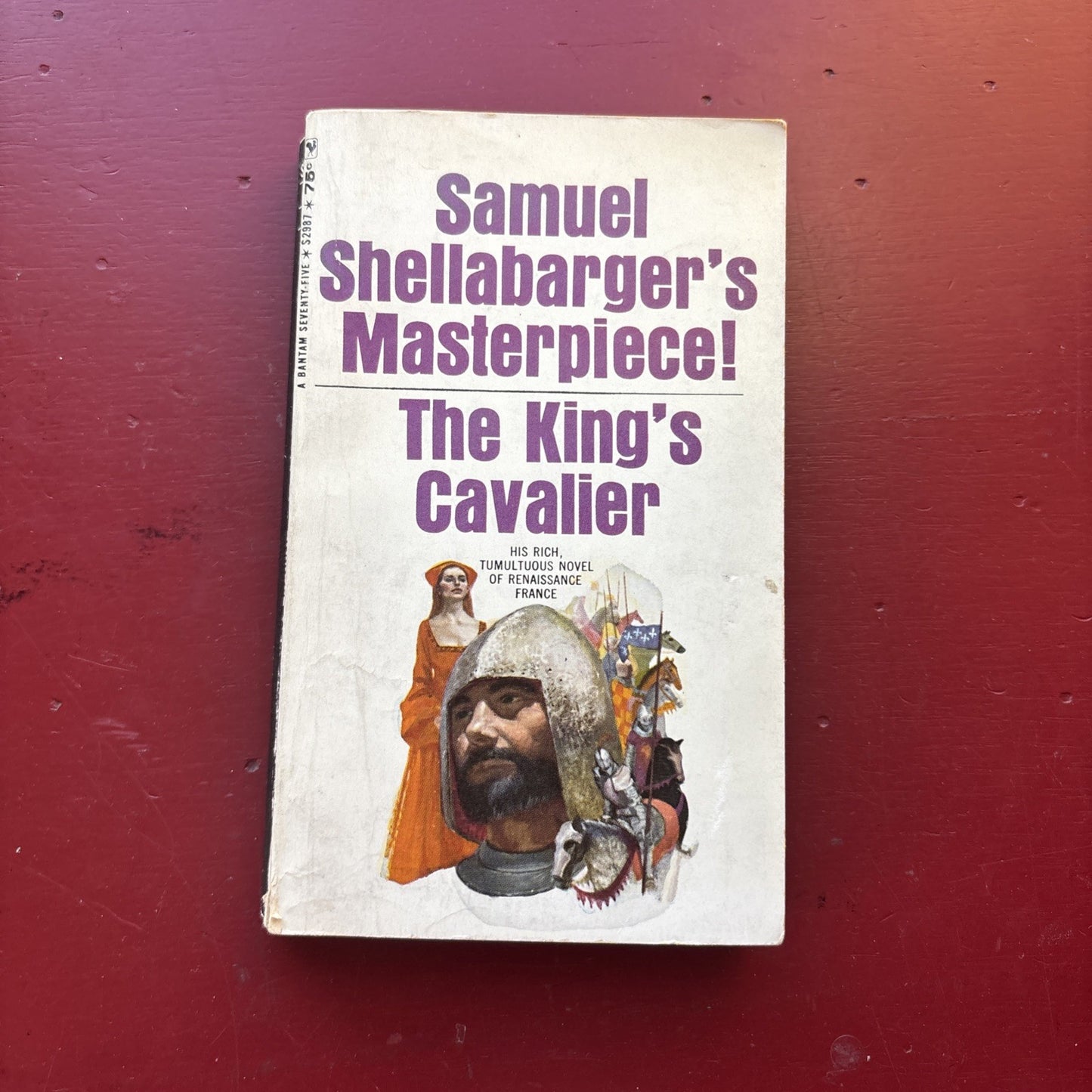 The King's Cavalier by Samuel Shellabarger PB Paperback 1965 Vintage Rare Cover