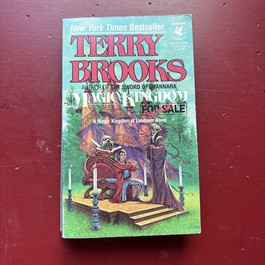 1988 Magic Kingdom For Sale by Terry Brooks Del Rey Paperback