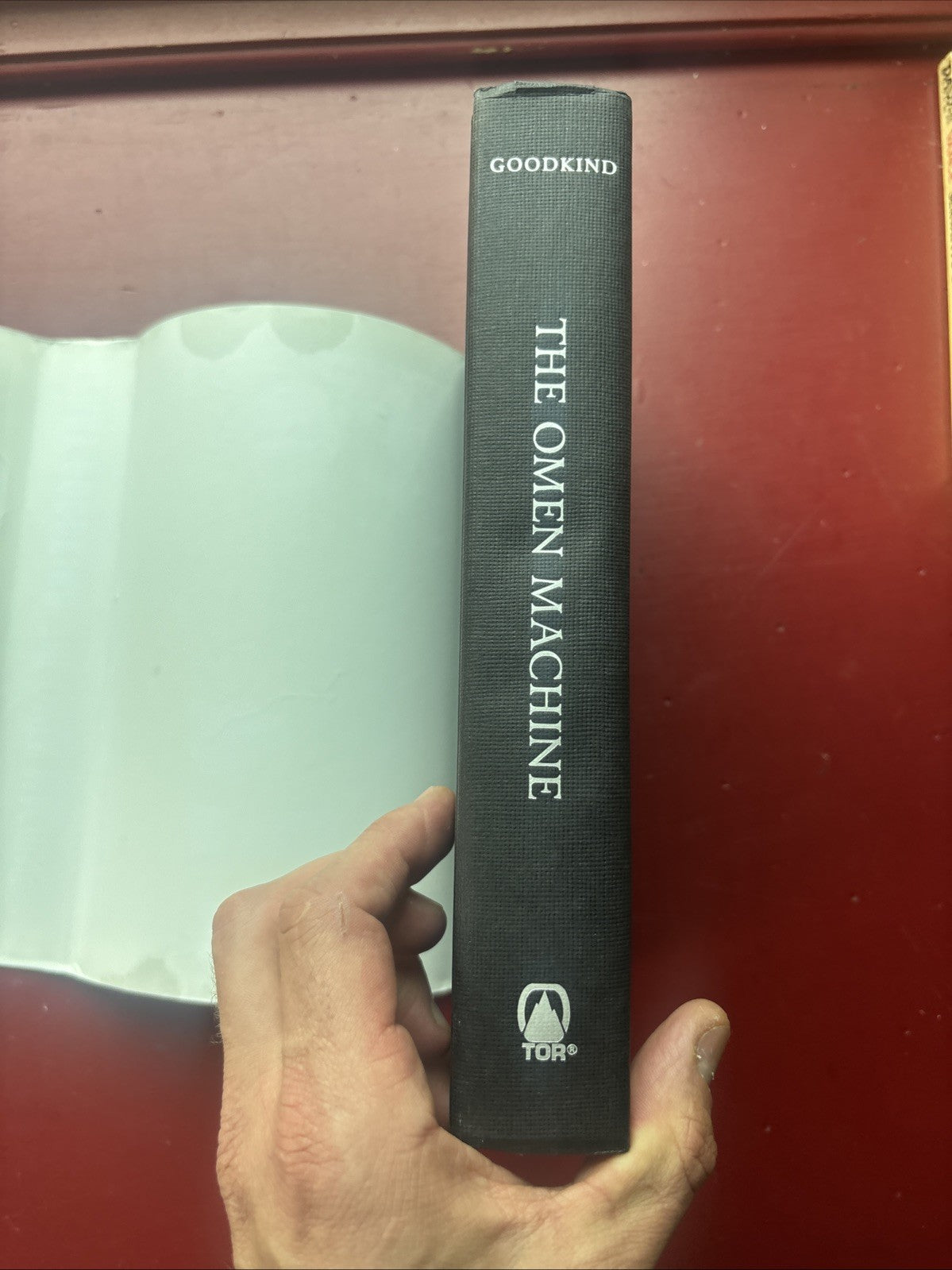 The Omen Machine by Terry Goodkind (2011 Hardcover) (1st Ed.)