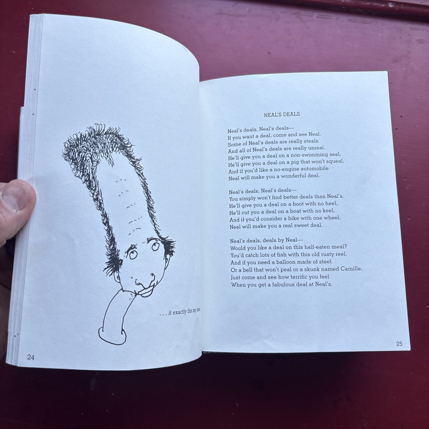3 Shel Silverstein: Falling Up Sidewalk Ends Everything On It Hardcover