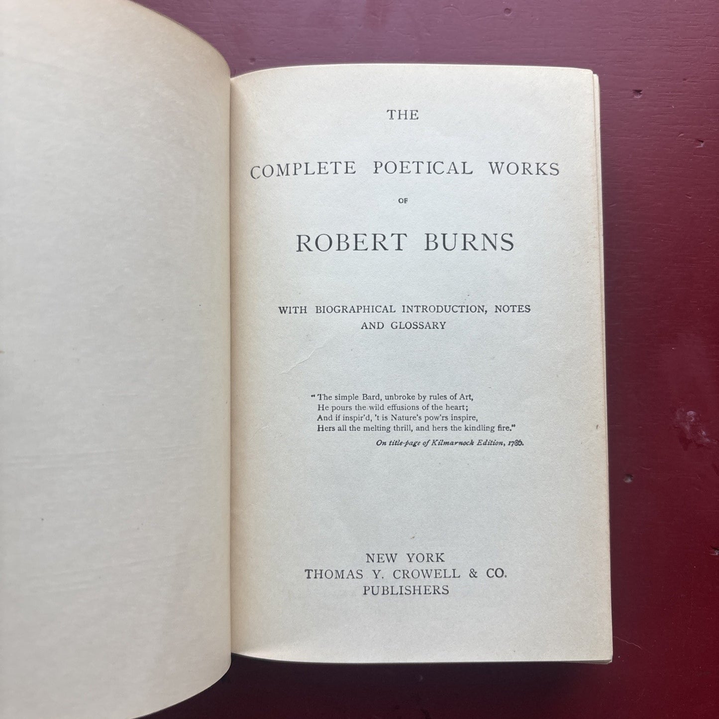 4 Poetical Works T.Y. Crowell & Co. Kipling Arnold Milton Burns Gladstone
