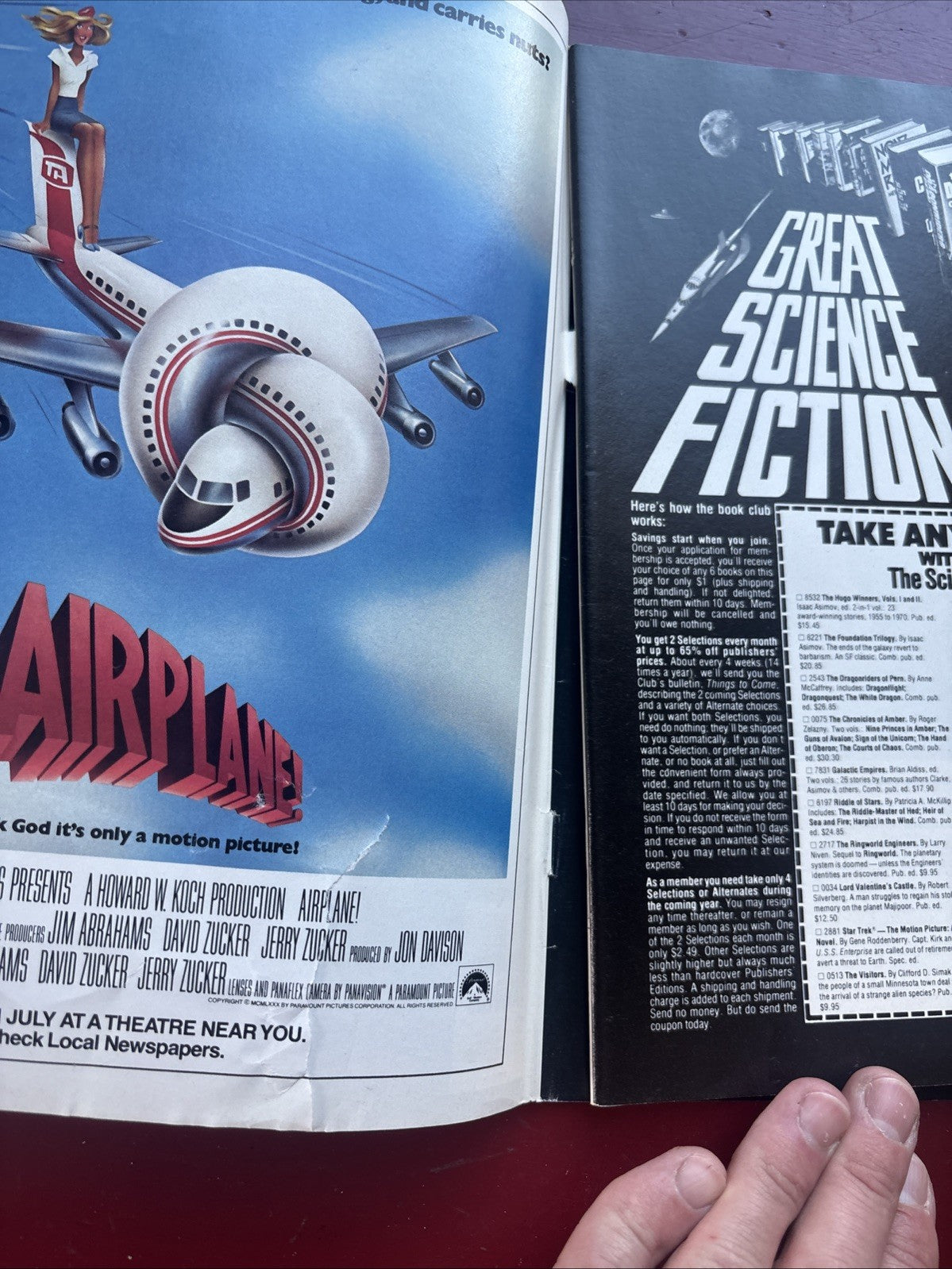 Heavy Metal Magazine (August 1980) (reduced tear in cover)