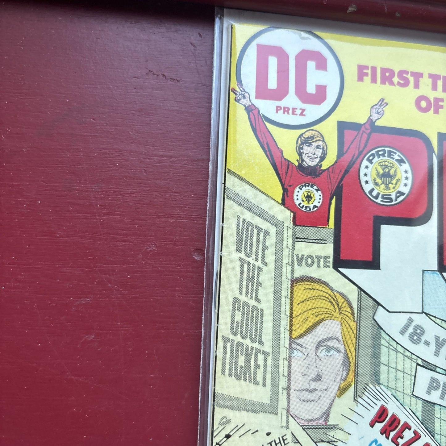 PREZ 1 2 3 4 DC 1973 Complete SET FIRST TEEN PRESIDENT  VG+ Rare