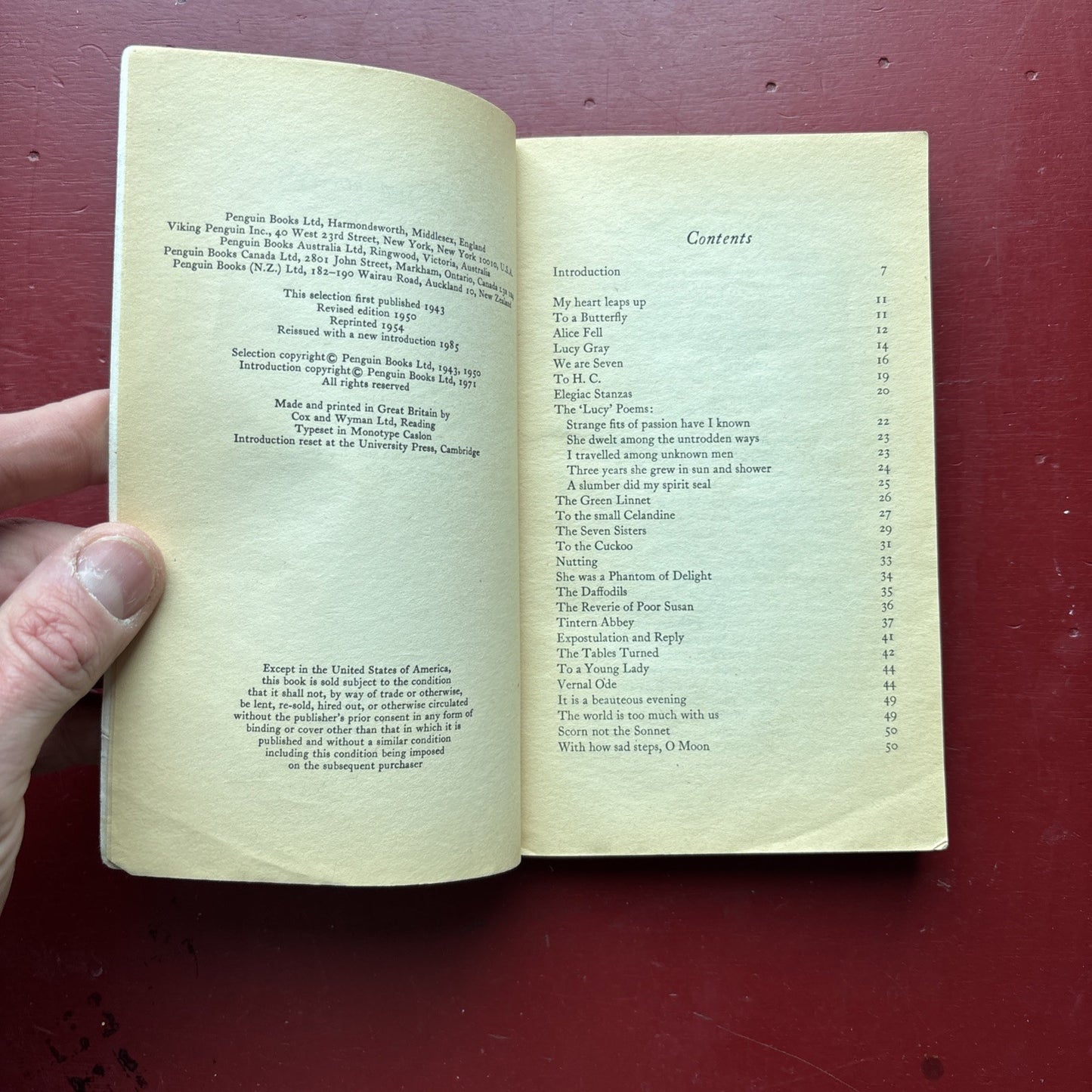 Poems by William Wordsworth (1985, Uk- a Format Paperback)