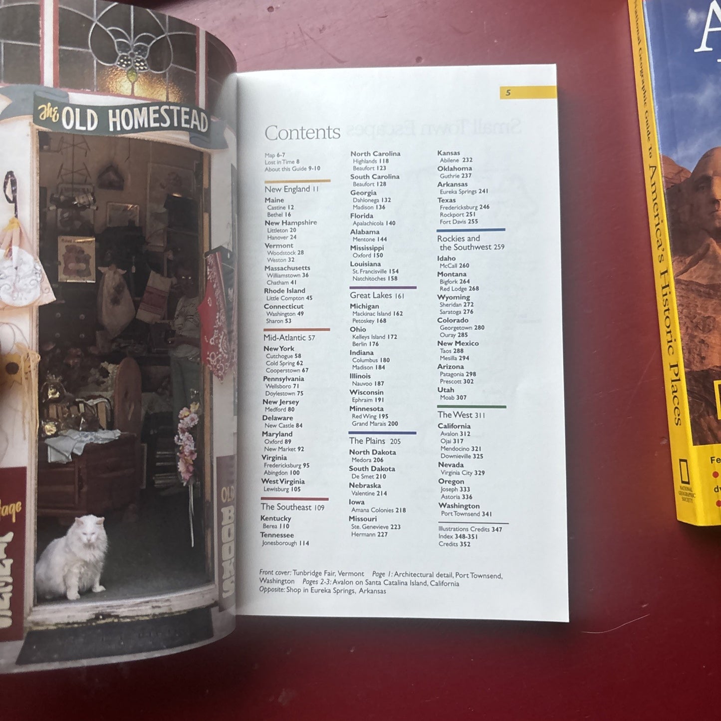 5 National Geographic Travel Guides: State & National Parks Historic Places (Paperback)