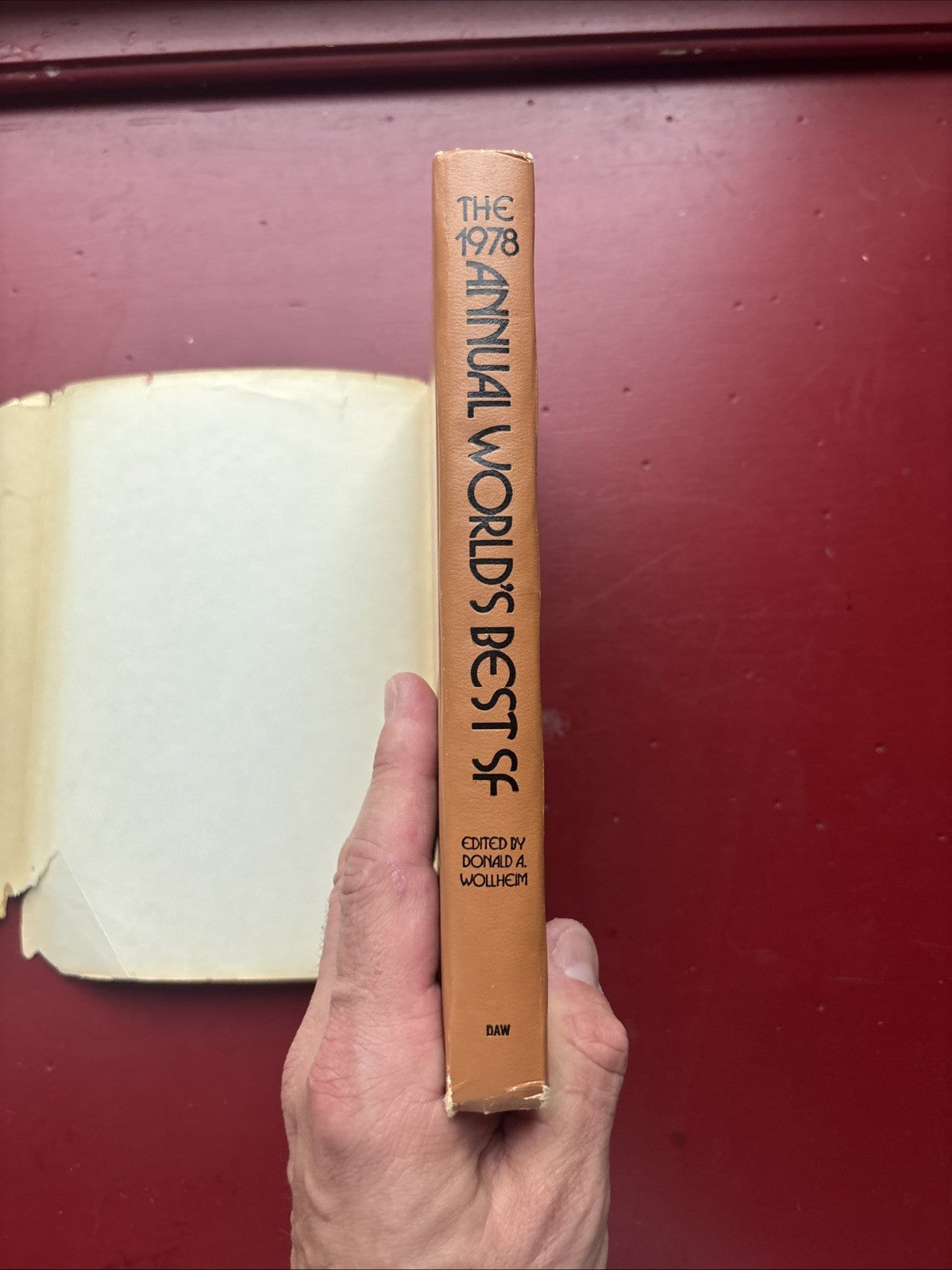 1978 Annual World’s Best Sci-Fi edited by Donald A Wollheim (1978, HC) (1st Ed.)