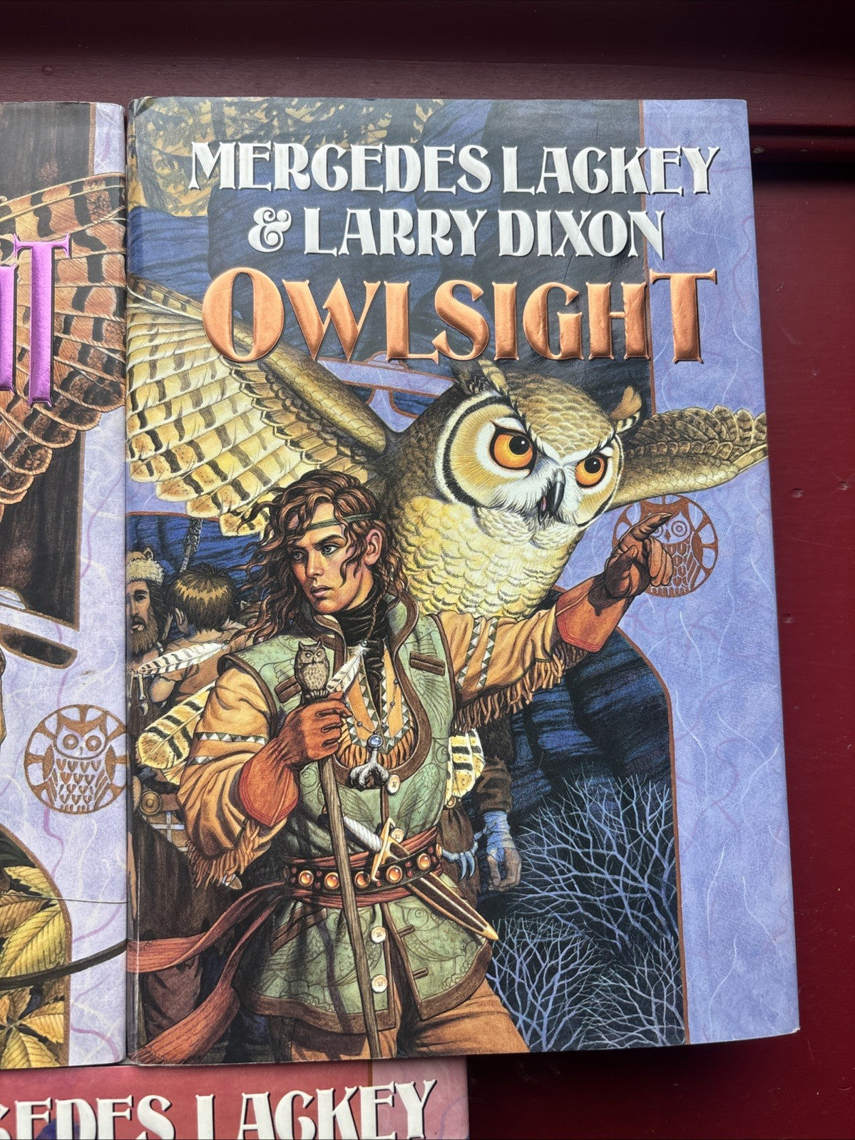 Mercedes Lackey & Larry Dixon Owl Mage Trilogy Owlflight Owlsight Owlknight BCE