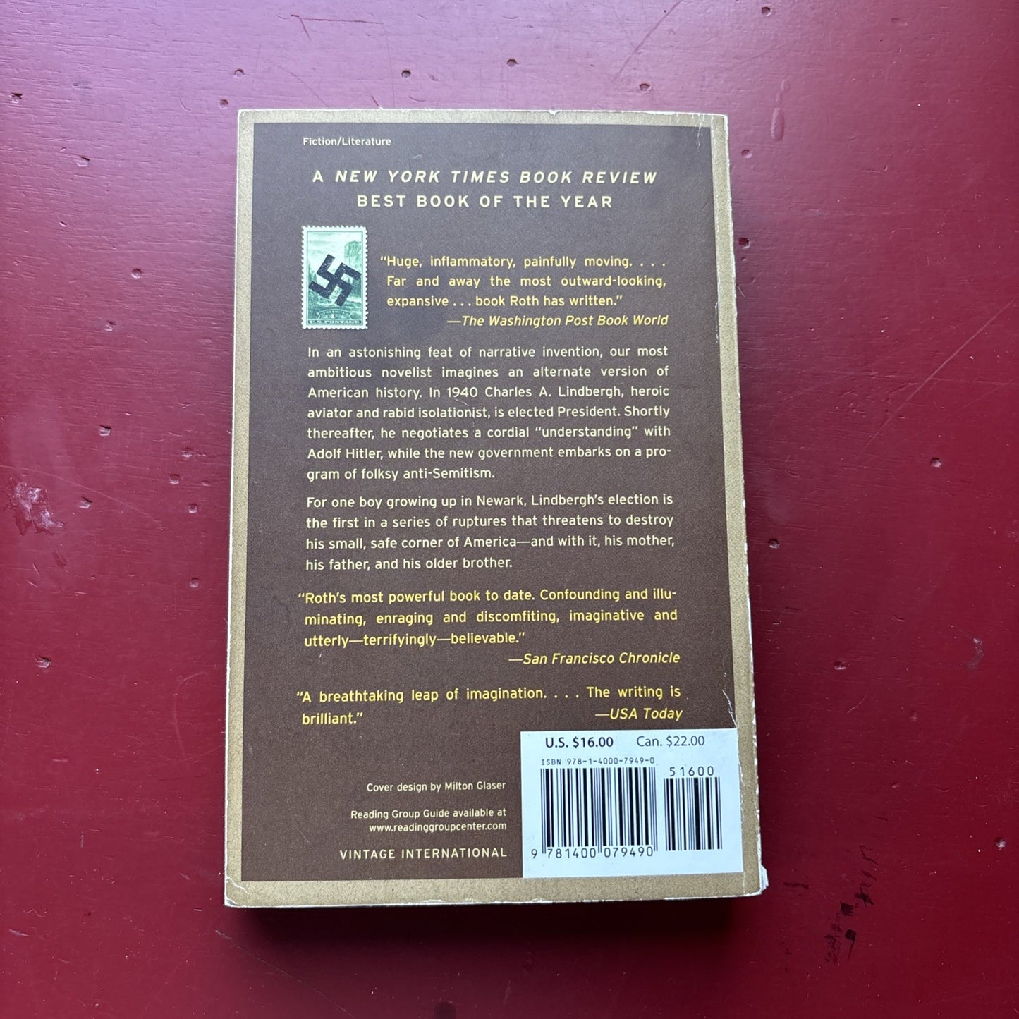 Plot Against America by Philip Roth (2005, Trade Paperback)